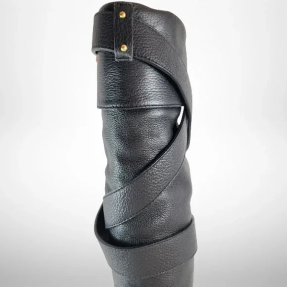 CHLOÉ Prince Paddington Leather Boots - Size:38 - Picture 9 of 16